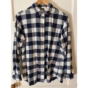 Flannel button down